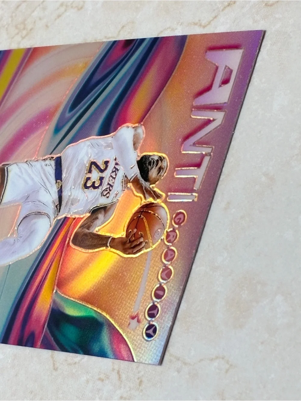 LeBron James “Anti-Gravity” 2023-24 NBA Hoops Silver Prizm